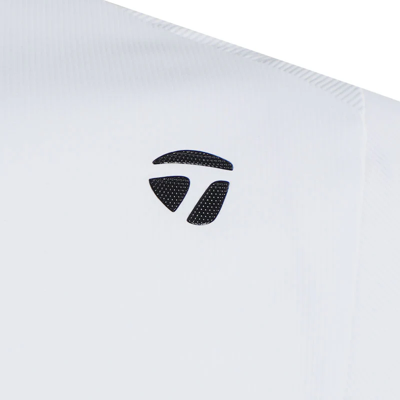 TAYLORMADE Edgy Basic Men's Polo (White) - Image 4