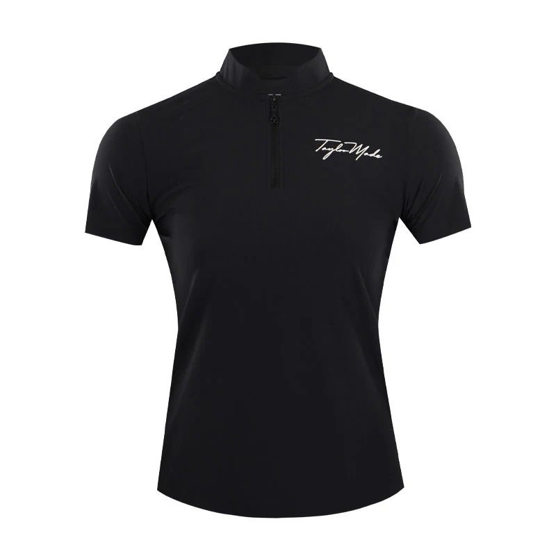 TAYLORMADE Half Zip Women's Mock Shirt (Black)