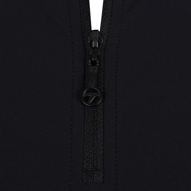 TAYLORMADE Half Zip Women's Mock Shirt (Black) - Image 3