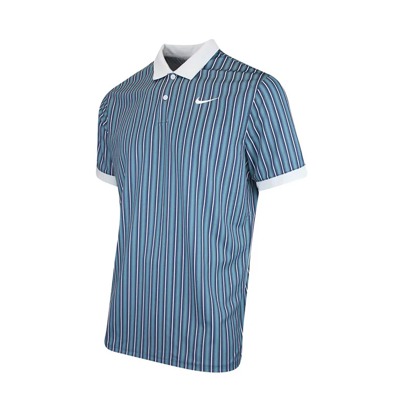 NIKE Victory+ Dri-FIT Men's Polo (Blue) - Image 3