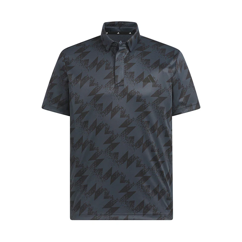 ADIDAS AOP Men's Polo (Black)