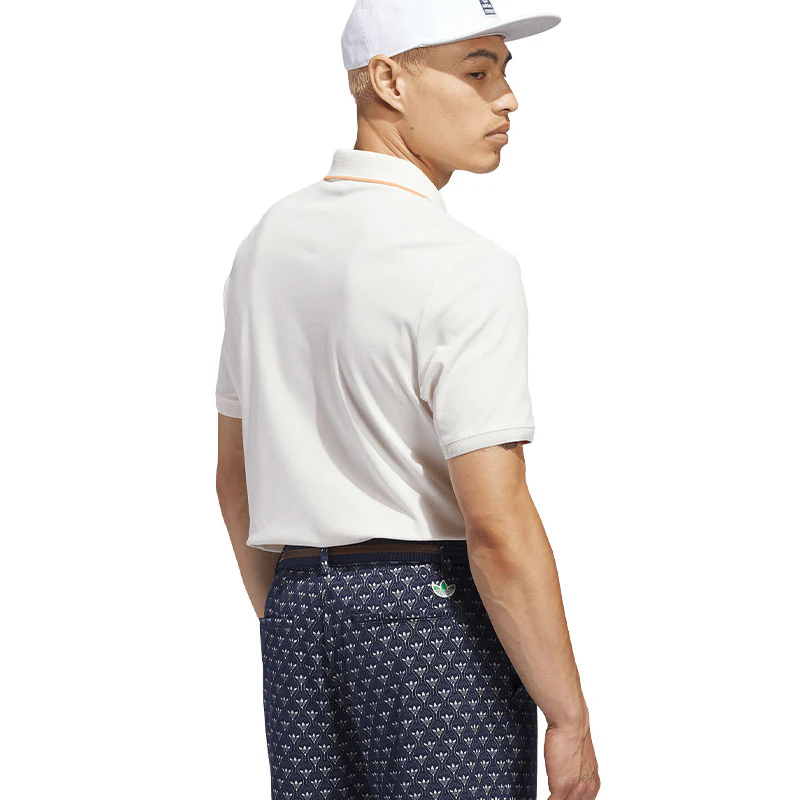 ADIDAS Originals Twistknit Trefoil Men's Polo (White) - Image 2