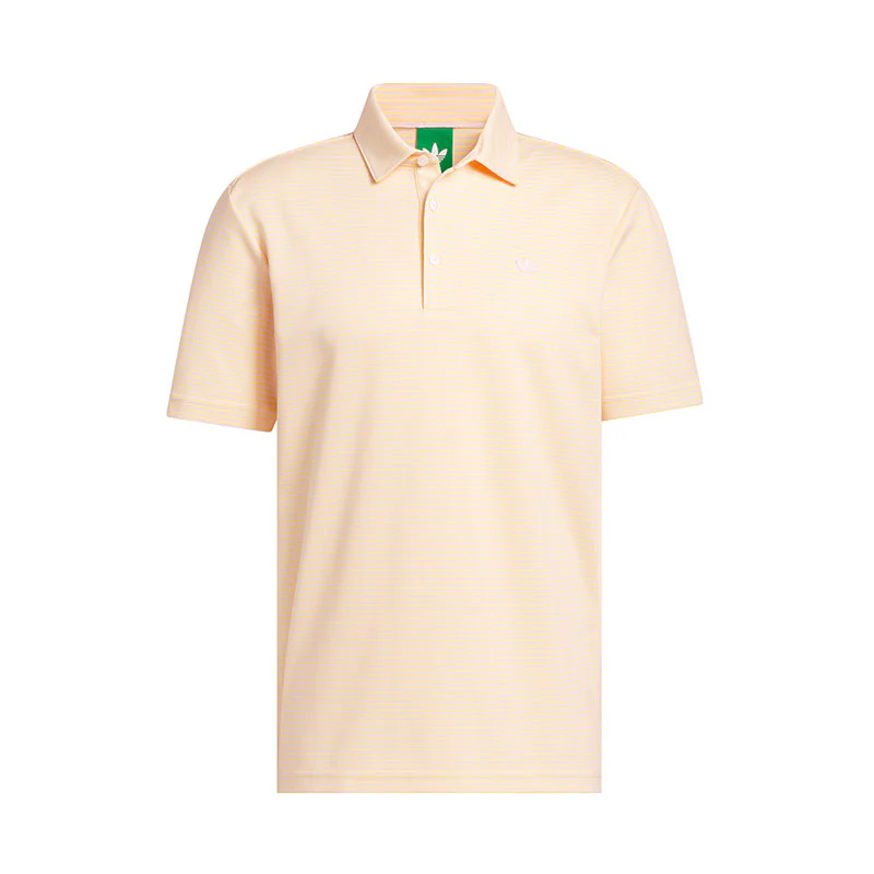 ADIDAS Originals Stripe Men's Pique Polo (Orange)