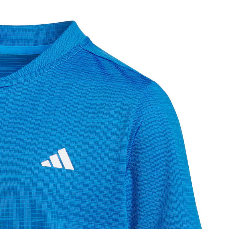 ADIDAS Sport Boy's Polo (Blue) - Image 3