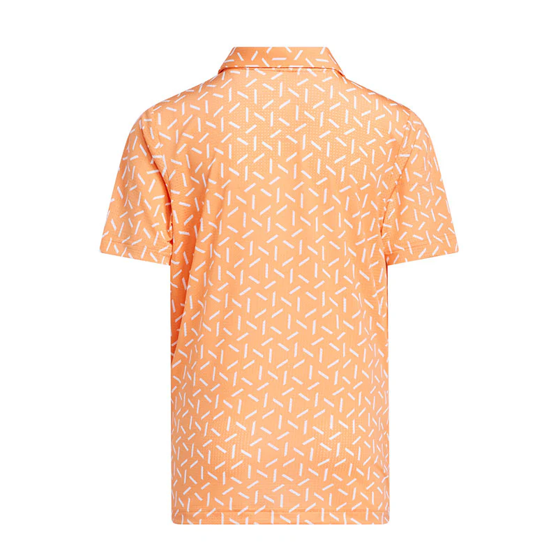 ADIDAS Sport Boy's Polo (Orange) - Image 2