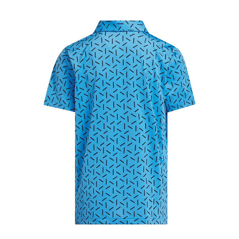ADIDAS Sport Boy's Polo (Blue) - Image 2