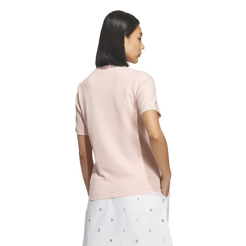 ADIDAS Climacool Women's Mock Shirt (Pink) - Image 2