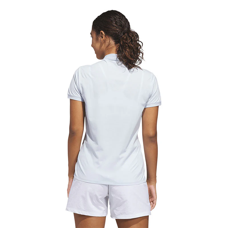 ADIDAS Ultimate365 Tour Twistknit Women's Polo (Sky) - Image 2
