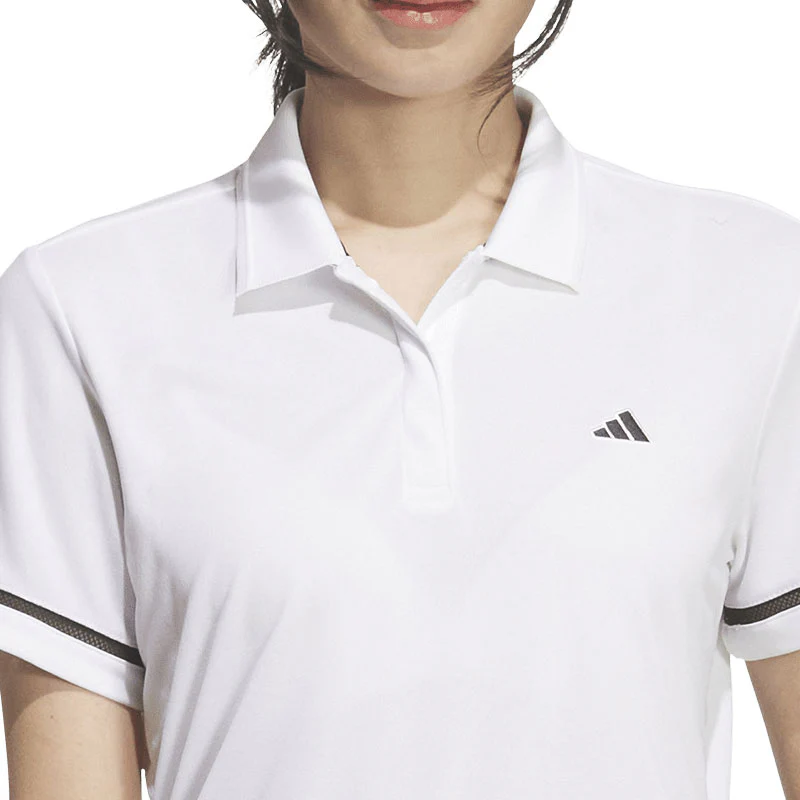 ADIDAS Climacool Women's Polo (White) - Image 3