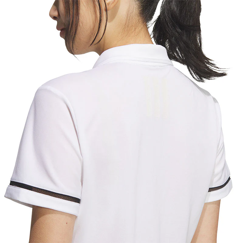 ADIDAS Climacool Women's Polo (White) - Image 4