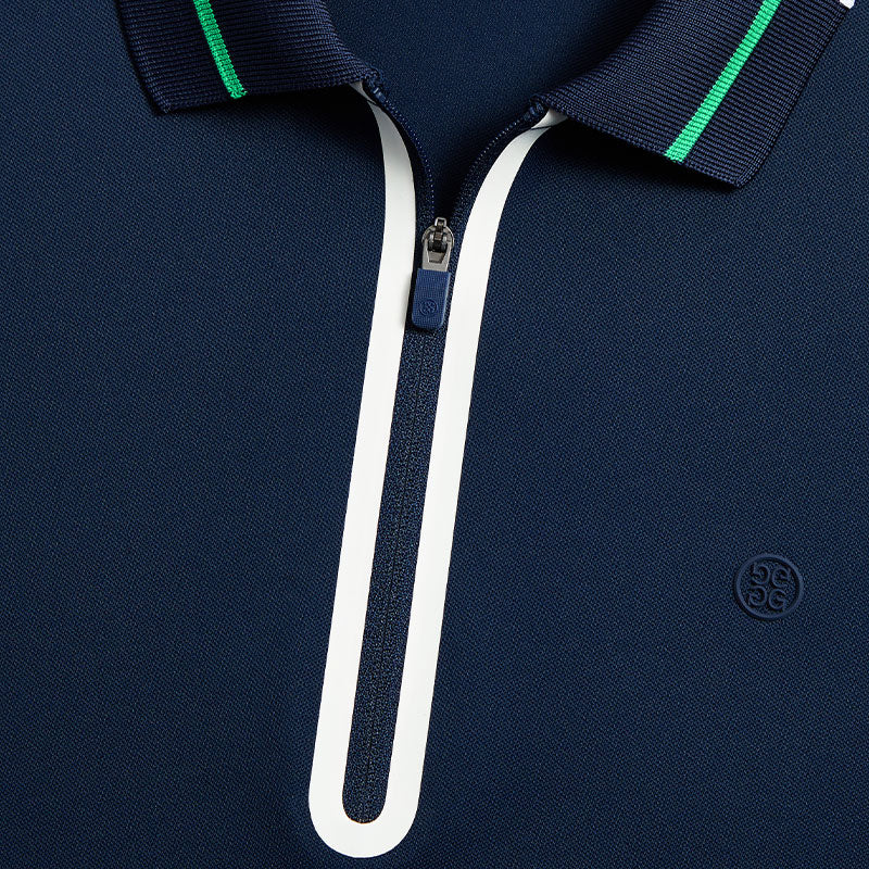GFORE Contrast Panel Tech Pique Women's Polo (Twilight) - Image 4