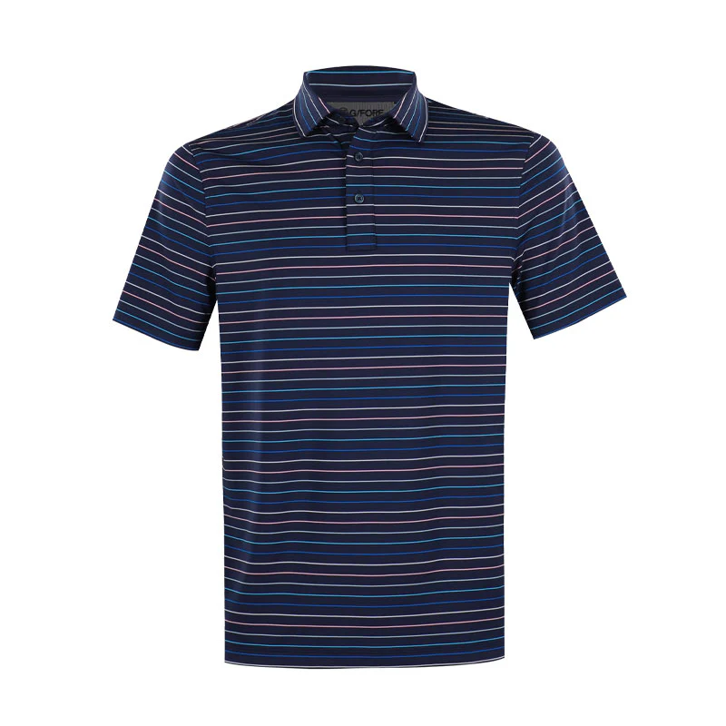 GFORE Multi Stripe Men's Tech Pique Polo (Twilight)