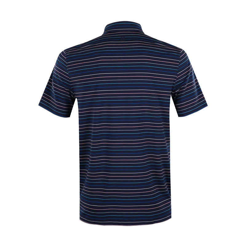 GFORE Multi Stripe Men's Tech Pique Polo (Twilight) - Image 2