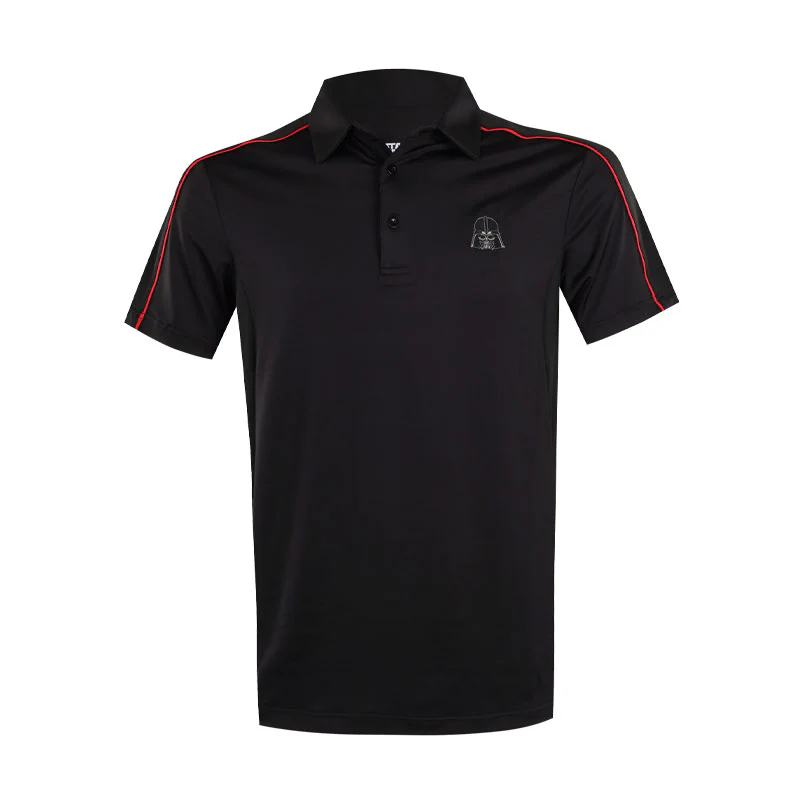 DISNEY Darth Vader Mesh Men's Polo (Black)
