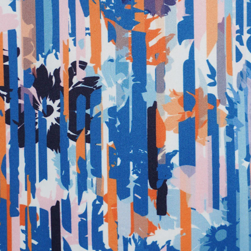 CALVIN KLEIN Glitch Print Men's Polo (Glitch Print) - Image 4