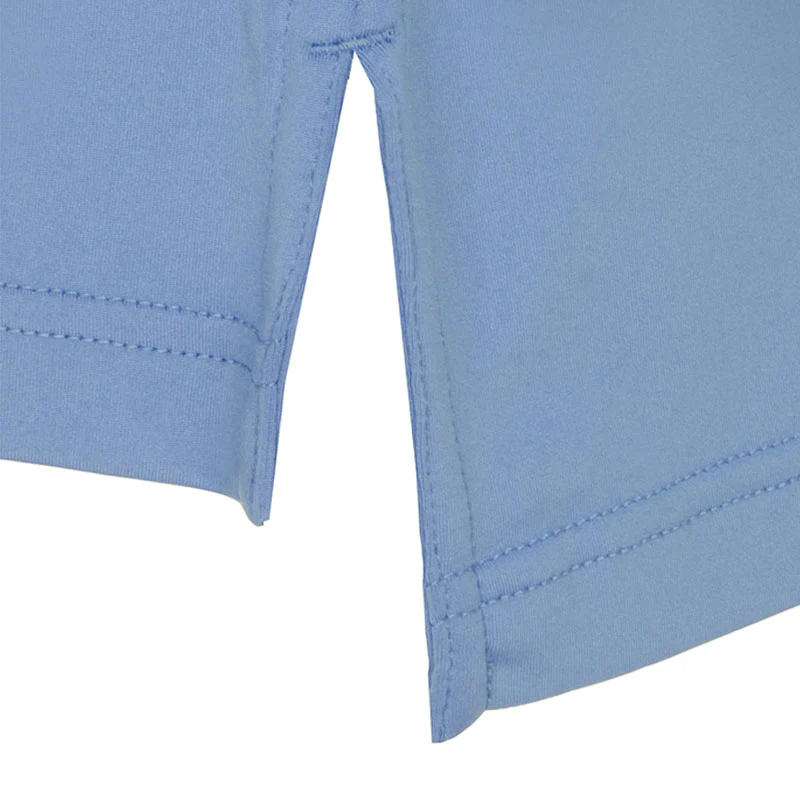 PETER MILLAR Solid Men's Performance Jersey Polo (Bluebird) - Image 4