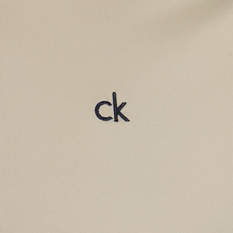 CALVIN KLEIN Robertson Men's Polo (Sand) - Image 4