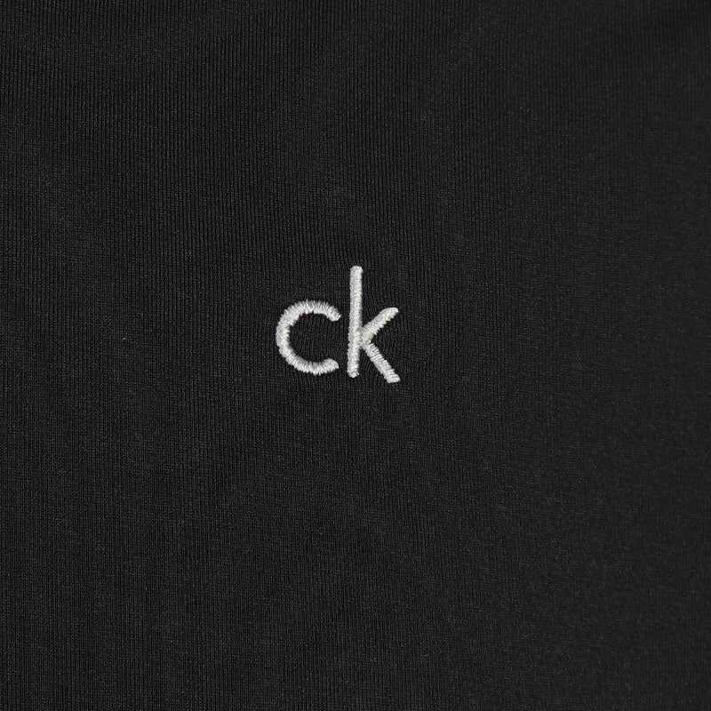 CALVIN KLEIN Robertson Men's Polo (Black) - Image 4