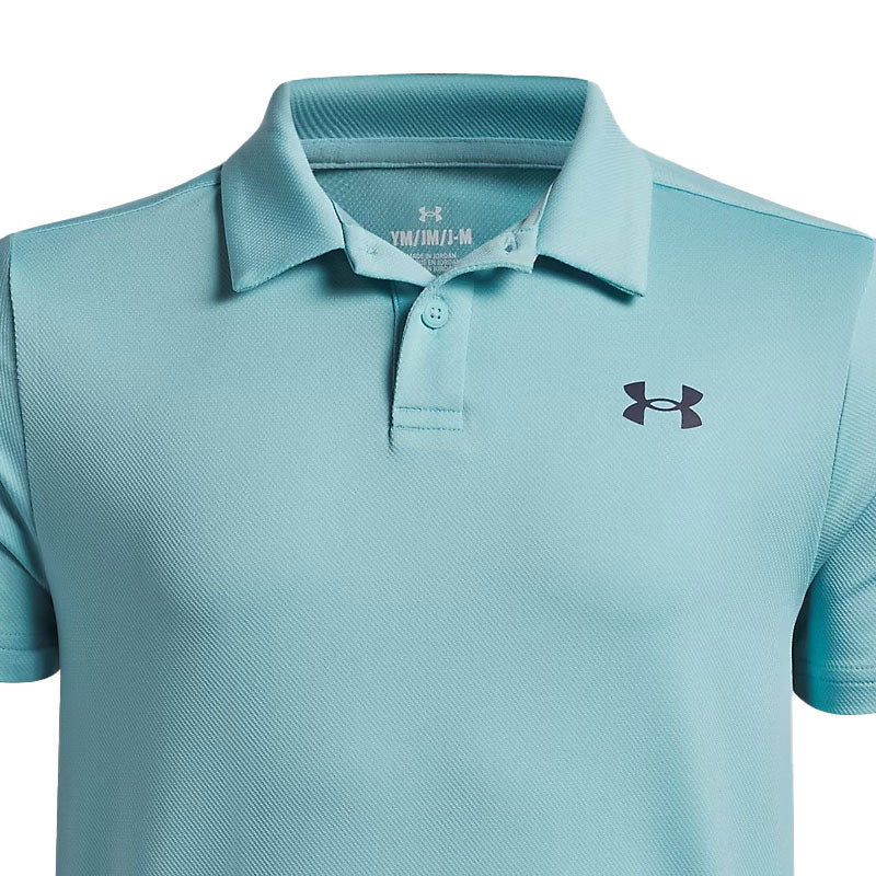 UNDER ARMOUR Matchplay Boy's Polo (Blue Haze) - Image 3