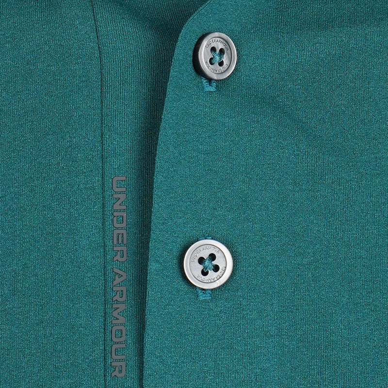 UNDER ARMOUR ArmourDry Men's Polo (Rack Green) - Image 3