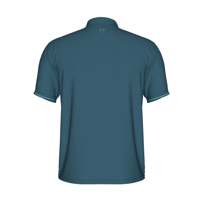 UNDER ARMOUR ArmourDry Pique Men's Polo (Boundless Blue) - Image 2