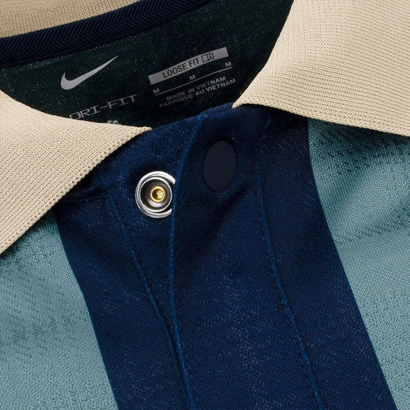 NIKE Dri-FIT Fairway Fresh Loose Men's Polo (Slate/Stone) - Image 3
