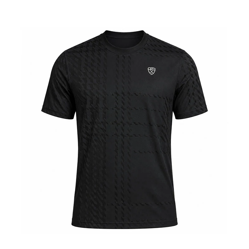 NIKE Tartan Men's T-Shirt (Black)