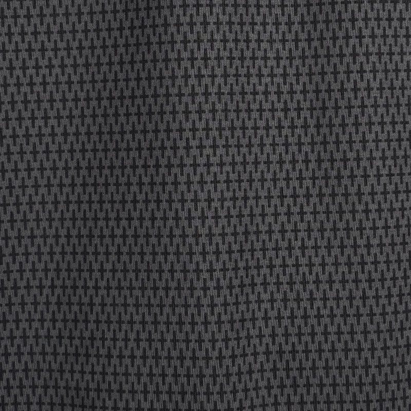 FOOTJOY Grip Print Lisle Men's Polo (Charcoal) - Image 4