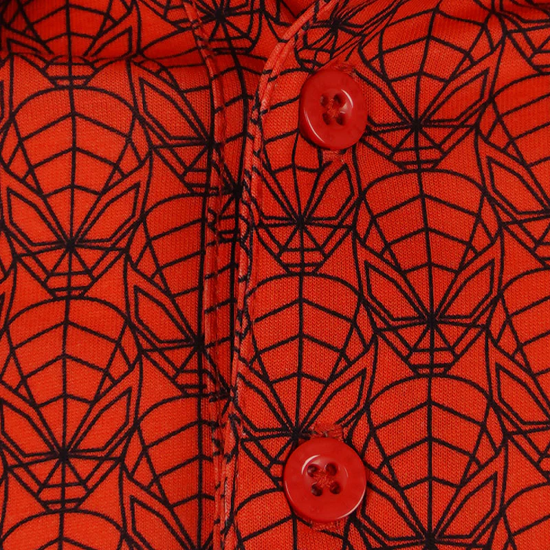 DISNEY Spider-Man Men's Polo (Red) - Image 3