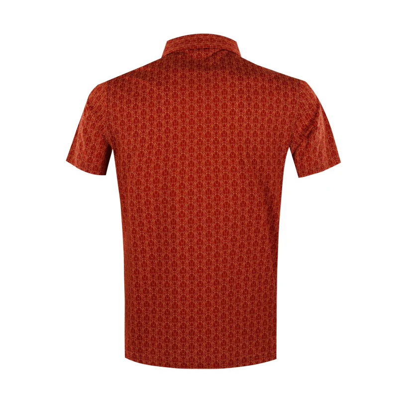 DISNEY Iron Man Men's Polo (Maroon) - Image 2