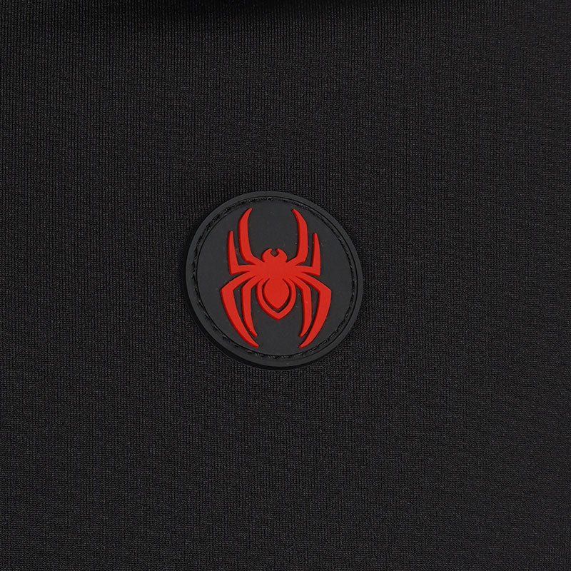 DISNEY Spider-Man Mesh Men's Polo (Black) - Image 4