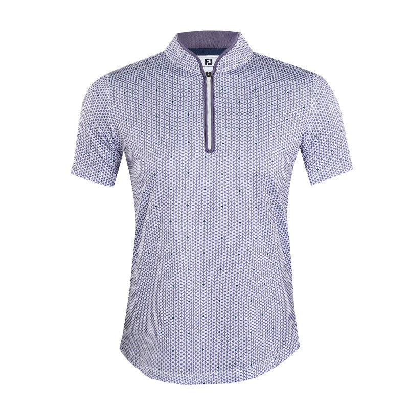FOOTJOY Zip Front Women's Polo (White)