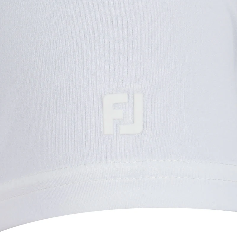 FOOTJOY Blade Collar Zip Women's Polo (White) - Image 4