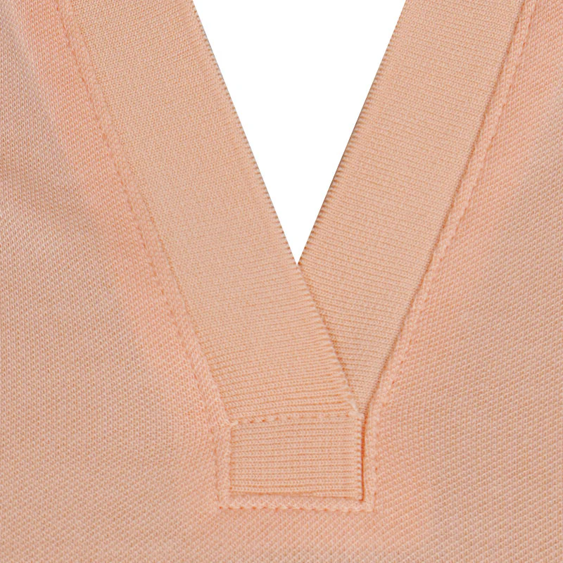 FOOTJOY Knit Women's Polo (Peach) - Image 3