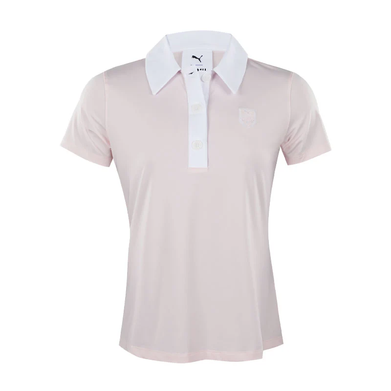 PUMA MUMU Crest Women's Polo (Rose Blossom)