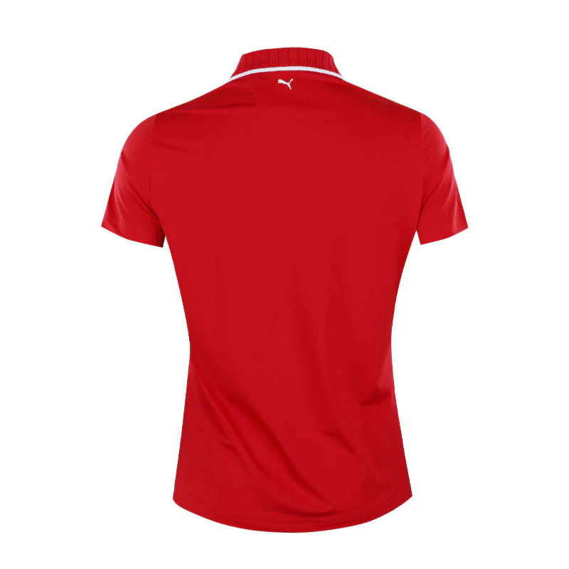 PUMA Maple Leaf Women's Polo (Red) - Image 2