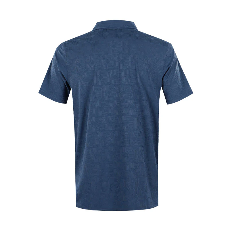 PUMA MATTR Deco Jacquard Men's Polo (Dark Indigo) - Image 2