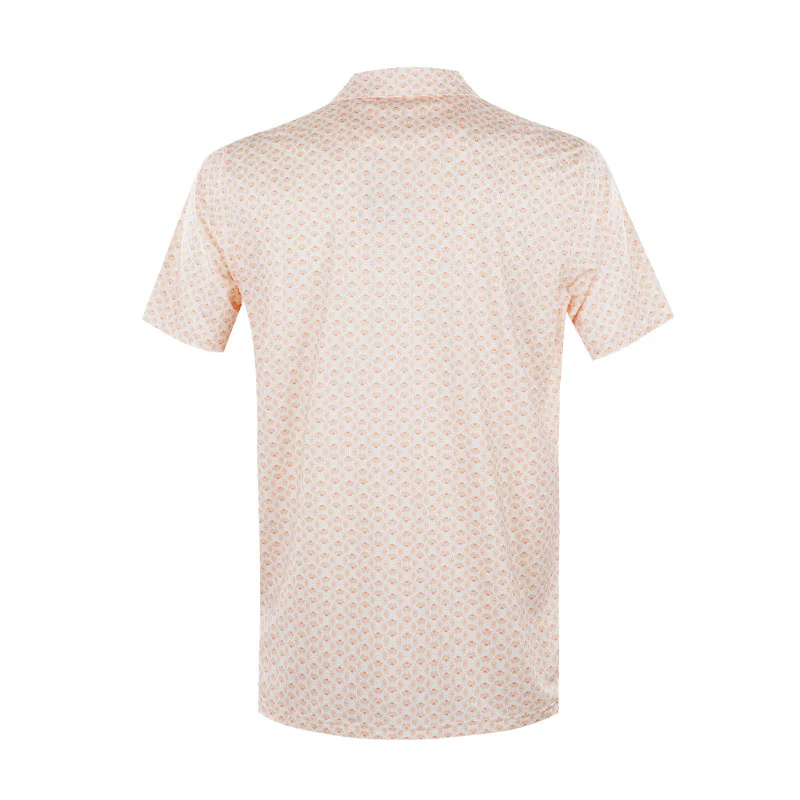 PUMA MATTR Scallop Men's Polo (White/Melon) - Image 2