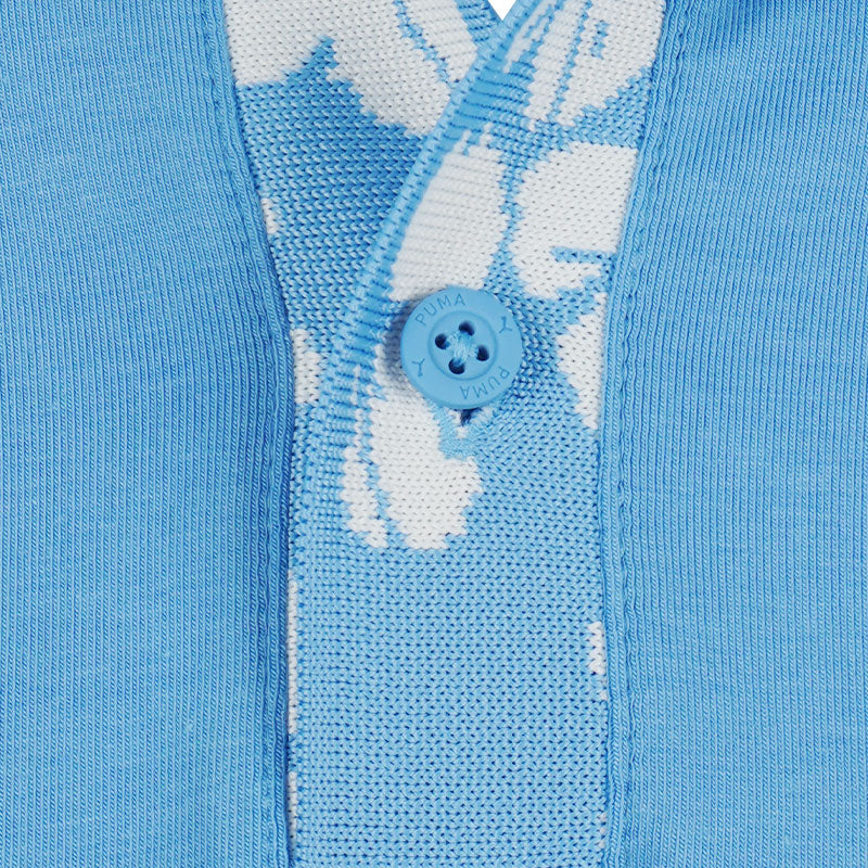 PUMA Mondalon Men's Polo (Team Light Blue) - Image 3