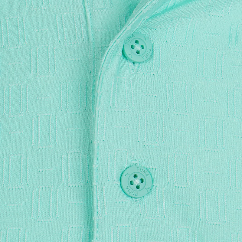 PUMA MATTR Geode Men's Polo (Mint Jelly) - Image 3