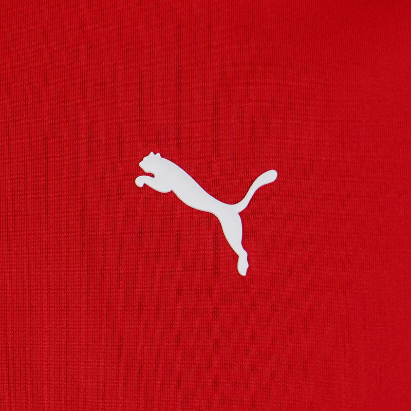 PUMA Maple Leaf Solid Men's Polo (Red) - Image 4