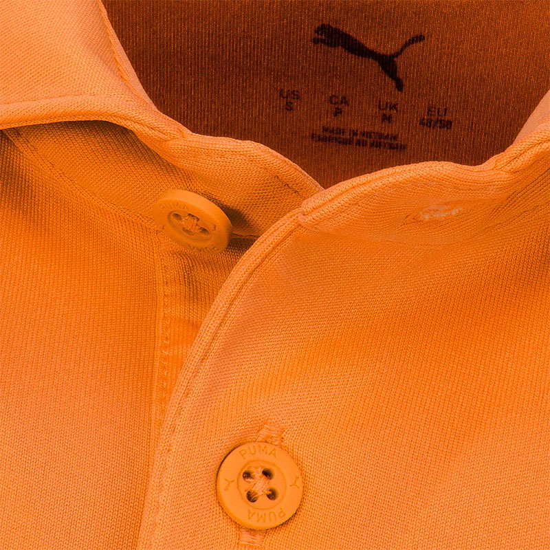 PUMA Pure 3.0 Men's Polo (Melon Glow) - Image 3