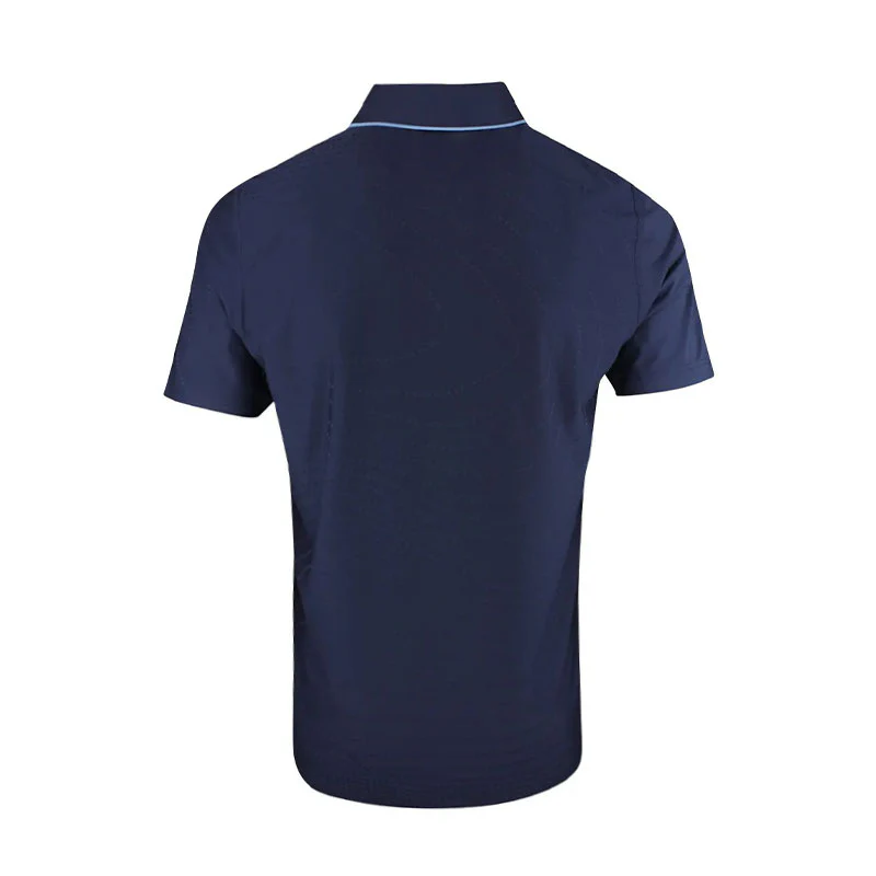 PUMA x Reigning Champ Jacquard Men's Polo (Deep Navy) - Image 2