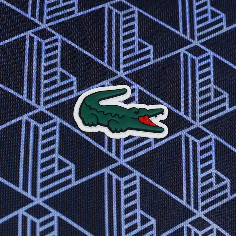 LACOSTE Regular Fit UV Protect Women's Polo (Navy) - Image 4