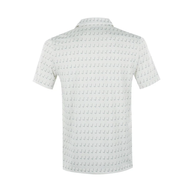 LACOSTE Regular Fit UV Men's Polo (Flour) - Image 2