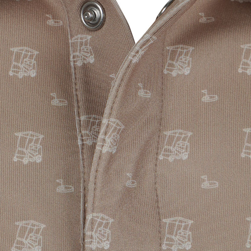 LACOSTE Regular Fit UV Men's Polo (Vinesse) - Image 3