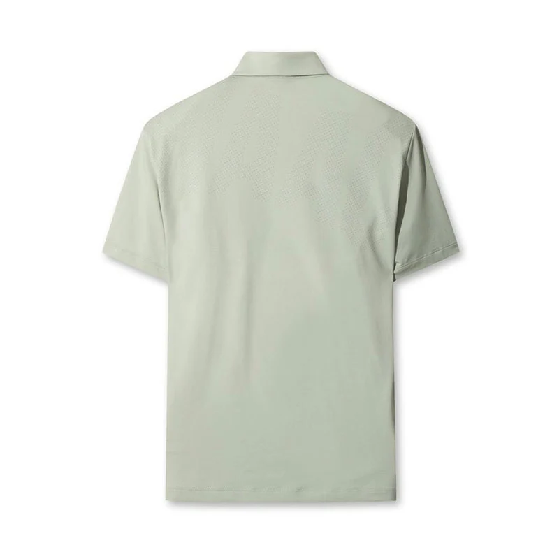 WAAC Player's Edition Emblem Basic Men's Polo (Green) - Image 2