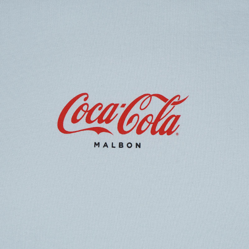 MALBON GOLF x Coca Cola Special Delivery Men's T-Shirt (Powder Blue) - Image 3