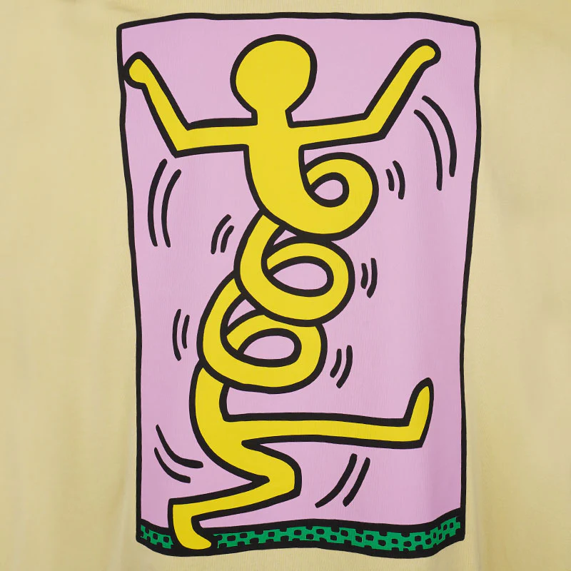 MALBON GOLF x Keith Haring Men's T-Shirt (Yellow) - Image 4