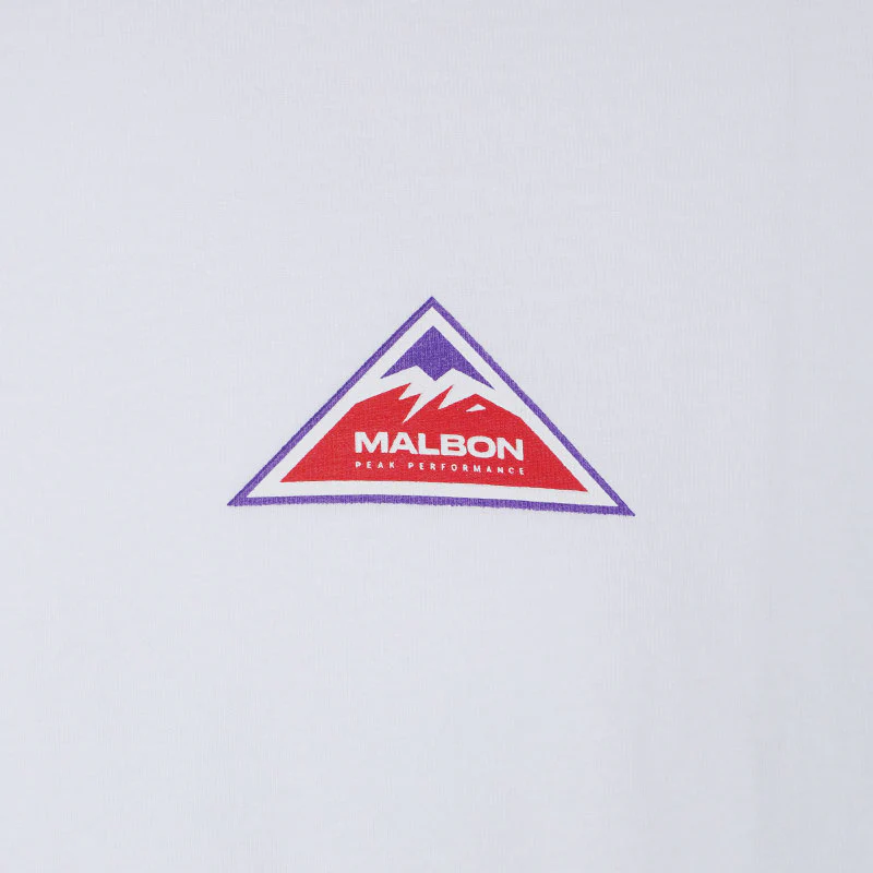 MALBON GOLF Peak Performance Men's T-Shirt (White) - Image 3